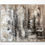 Thumbnail: Nude tones, browns and beige, abstract painting on canvas