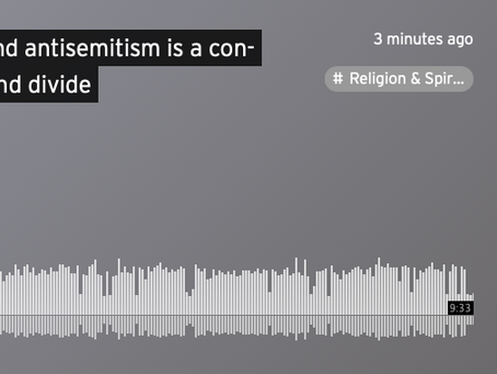 INTERVIEW - Rabbi Smith on the GJ Walker show - antisemitism a constructed myth to scare and divide.