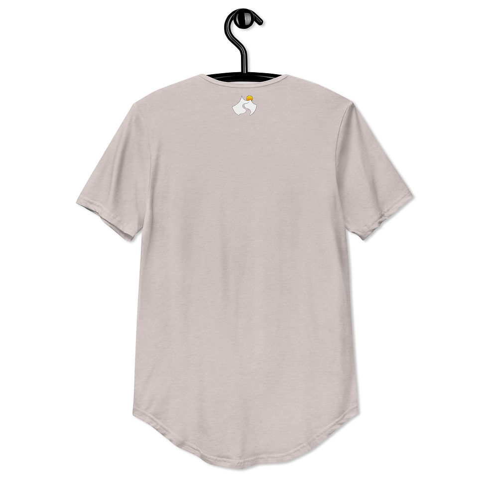 Thumbnail: Men's Curved Hem T-Shirt/