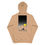 Thumbnail: Unisex fleece zip up hoodie