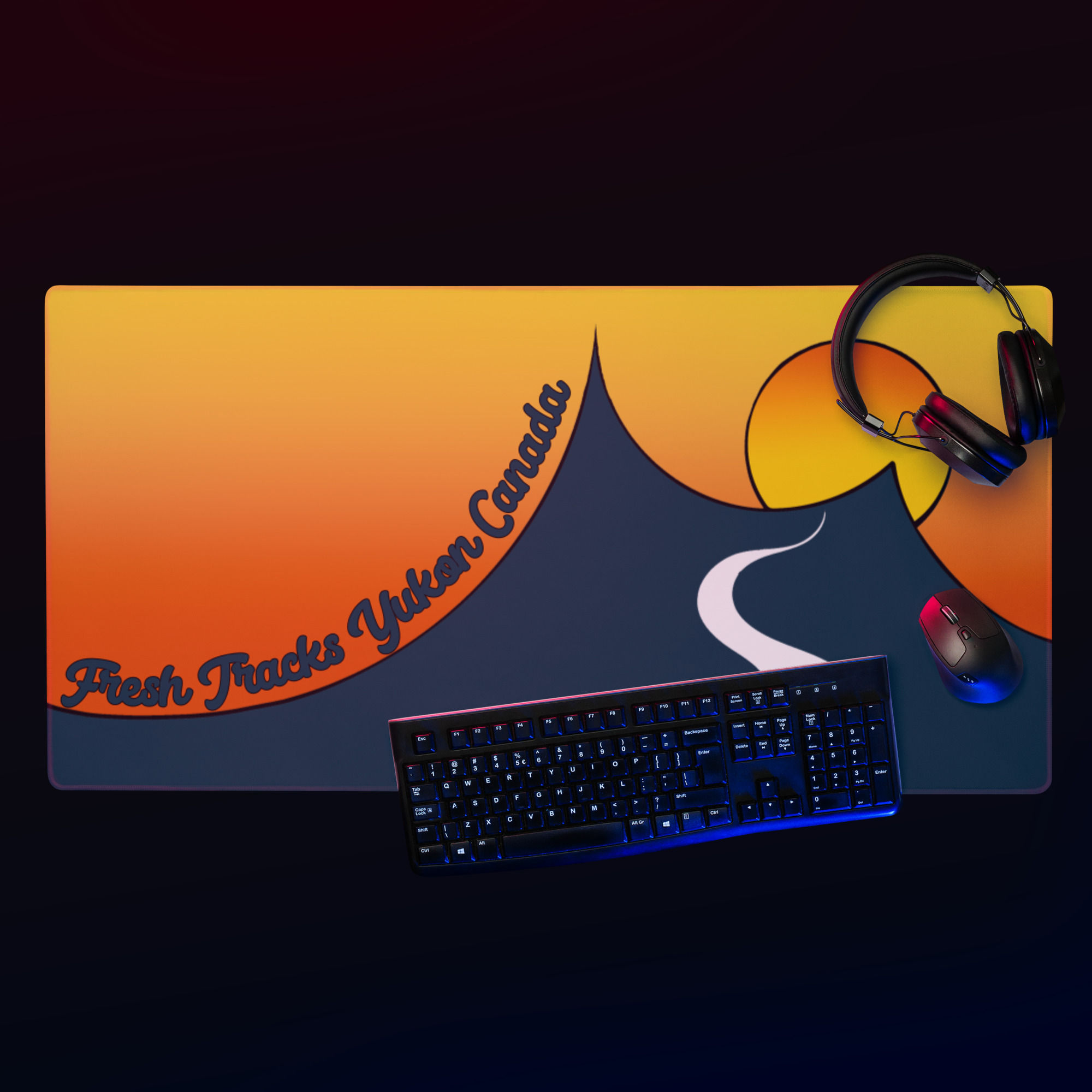 Gaming mouse pad