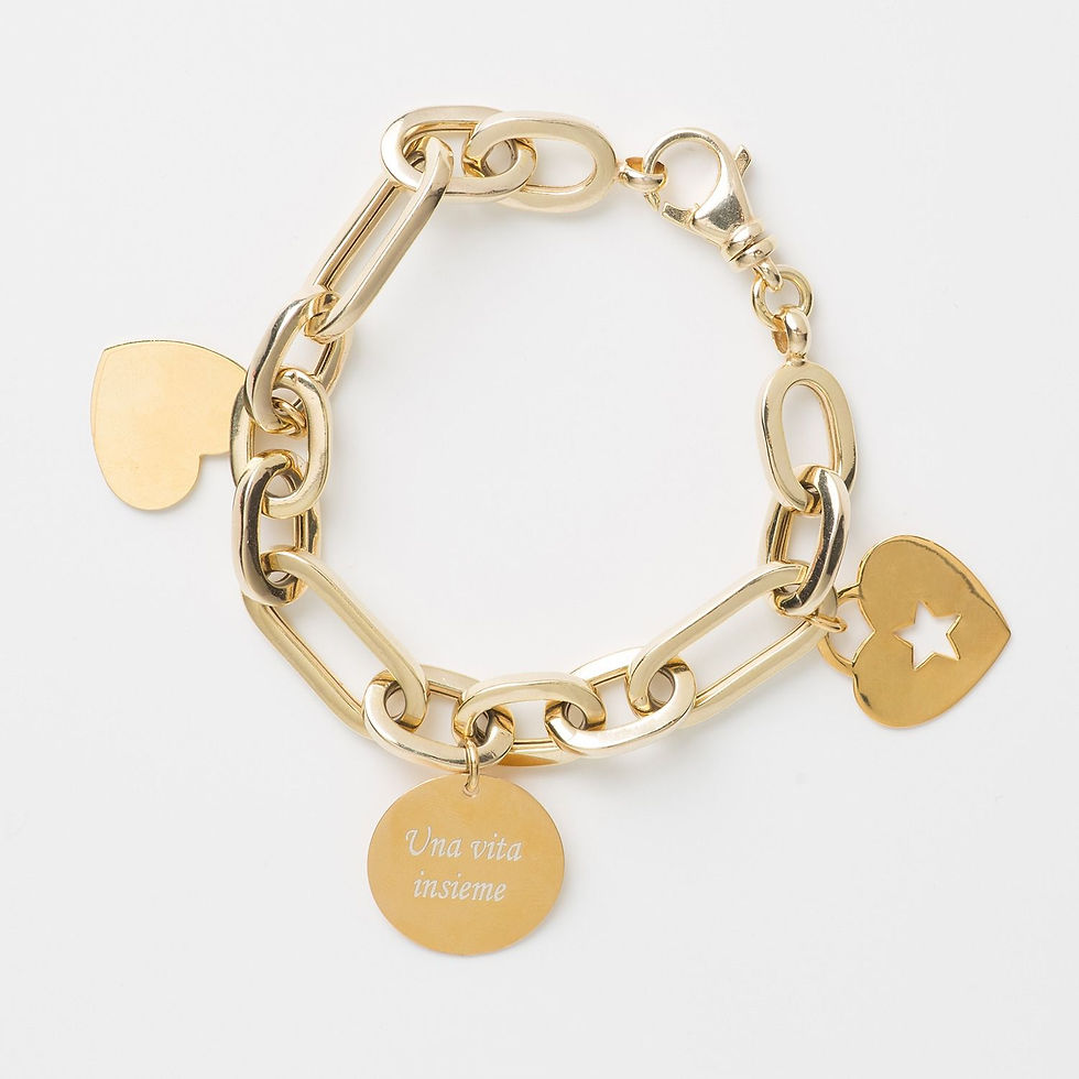 BRACCIALE CATENA CHARMS