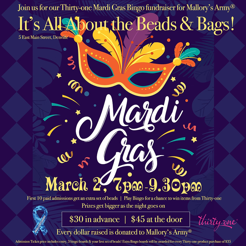 Mardis Gras Bingo Fundraiser