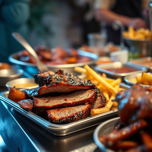 BBQ buffet with brisket.jpg