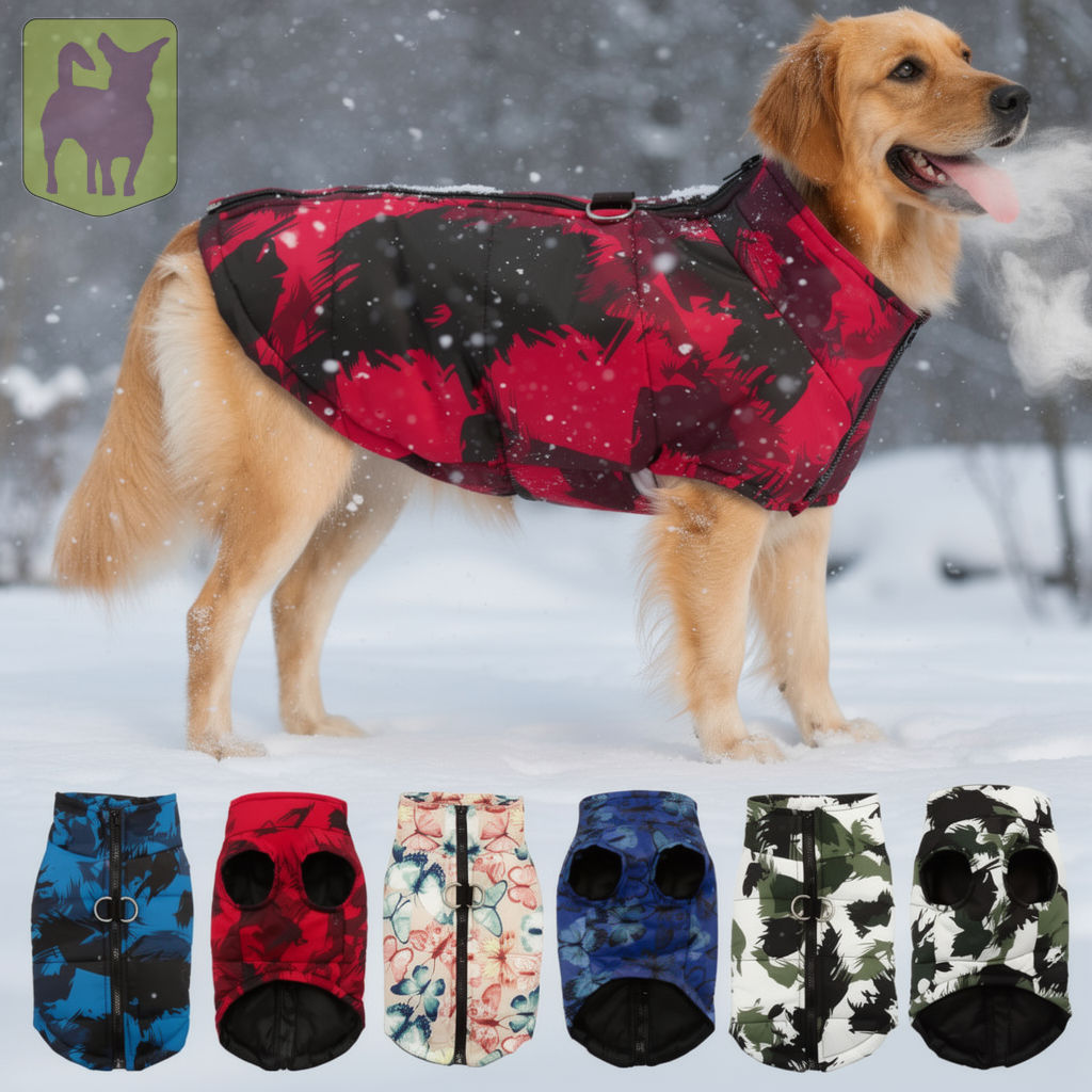 Winter Waterproof Warm Dog Coat Jacket