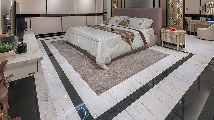 Selain nyaman, rumah dengan batu alam juga membuat suasana ruangan lebih tenang.