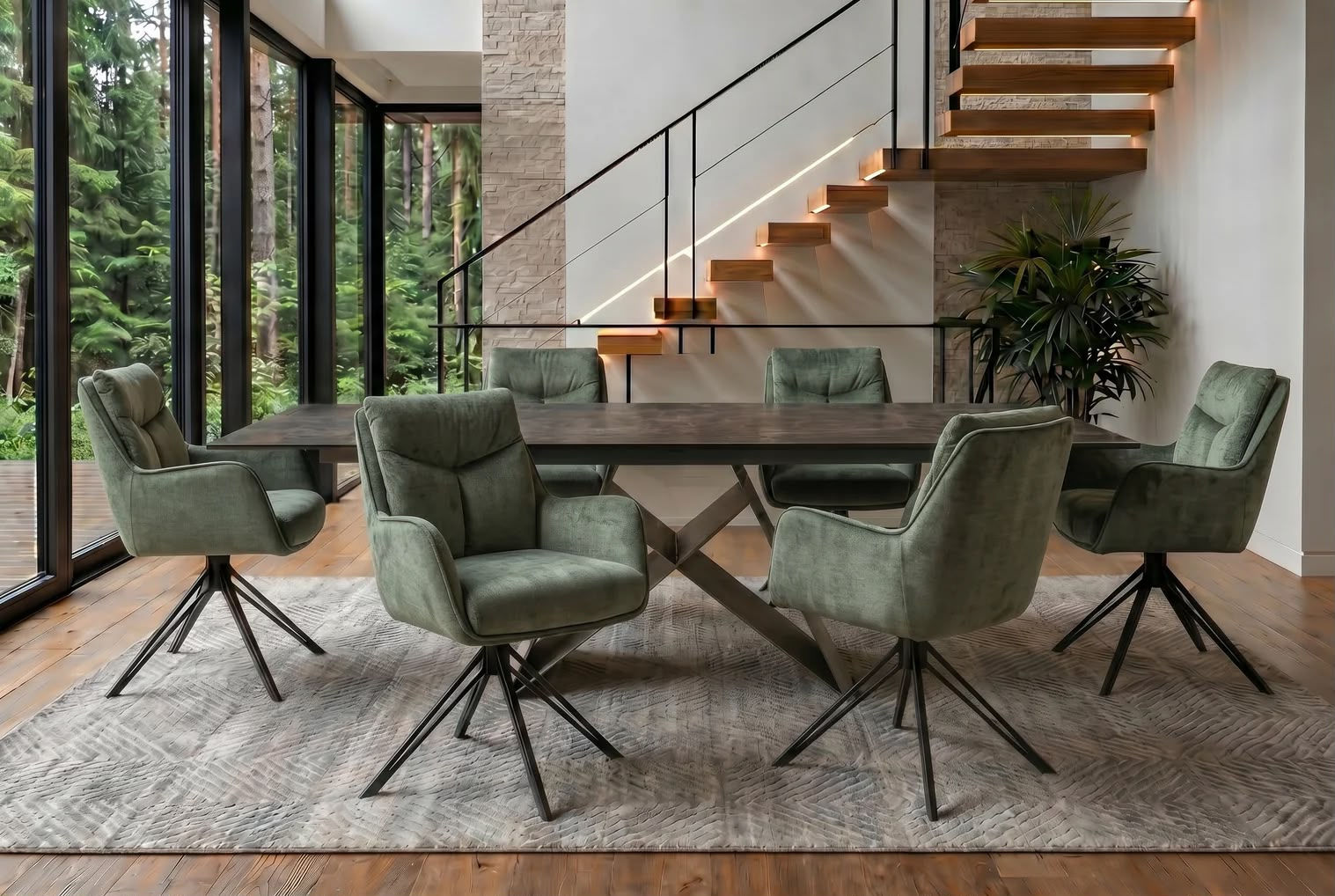 Nouveauté- FAUTEUIL PIVOTANTE AMADEUS