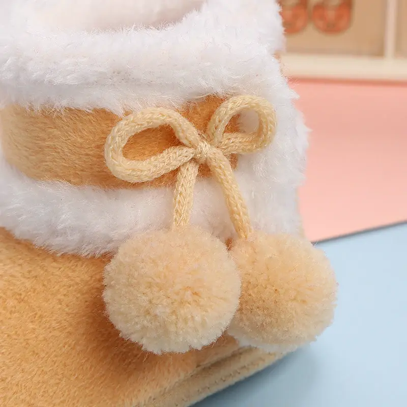 Miniatura: Botas para Bebês  com Pom Pom