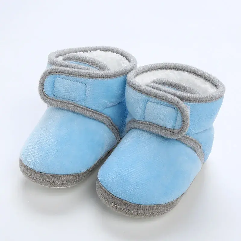 Miniatura: Botas quentinhas com fecho de velcro