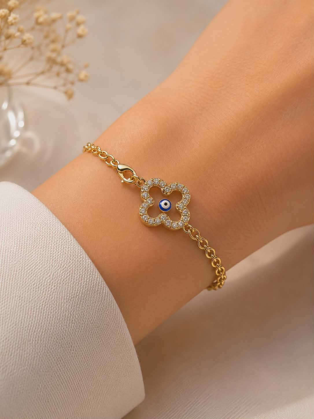 Gold Protection Bracelet