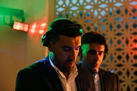 Guests enjoying a wedding at Bewong Estate with morlyfe entertainment.