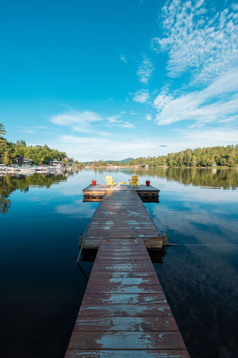 Motel Long Lake iconic dock