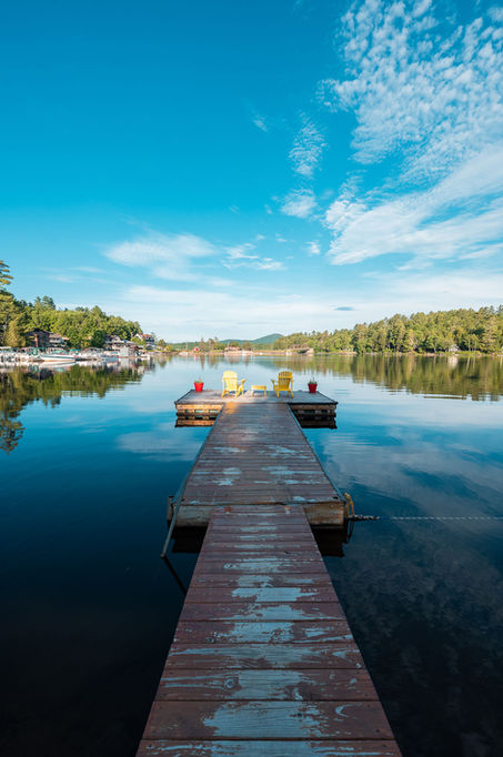 Motel Long Lake sunny dock