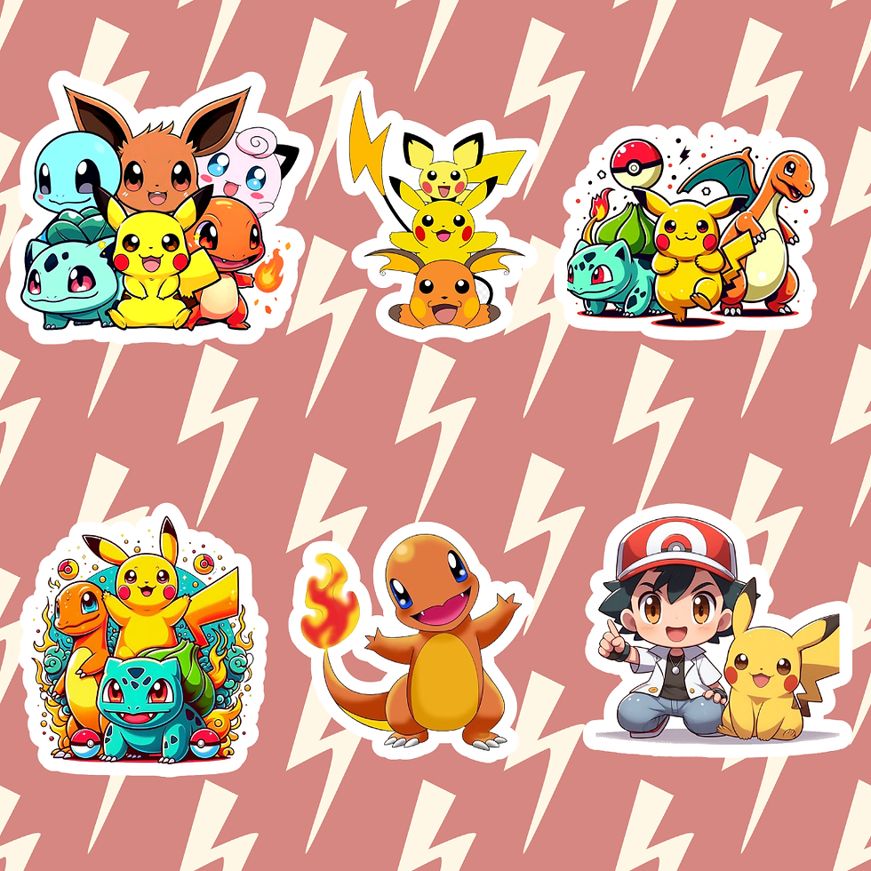 Thumbnail: Gotta Stick 'Em All Sticker Collection
