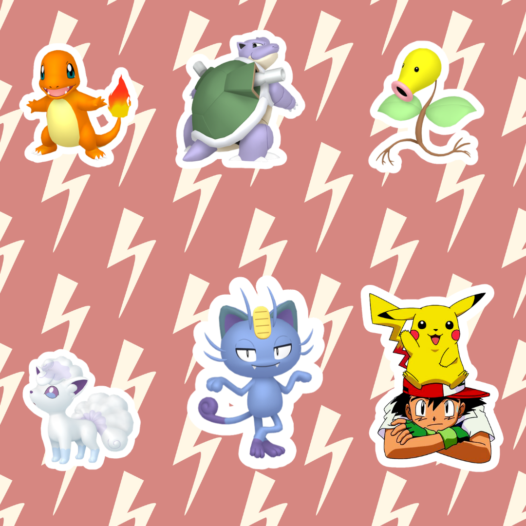 Gotta Stick 'Em All Sticker Collection