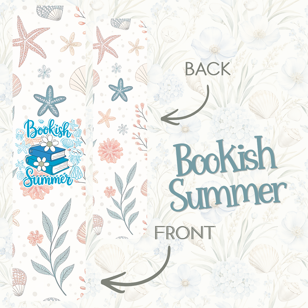 Thumbnail: 🌊 Coastal Chapters Bookmark Collection – Coastal & Summer Laminated Bookmarks