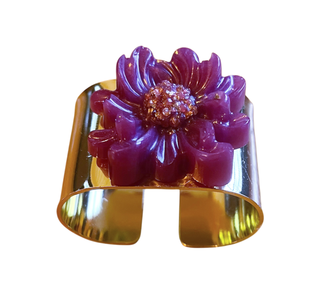 Belsy &  Fay - Table Deco - Napkin Ring - Floral 2