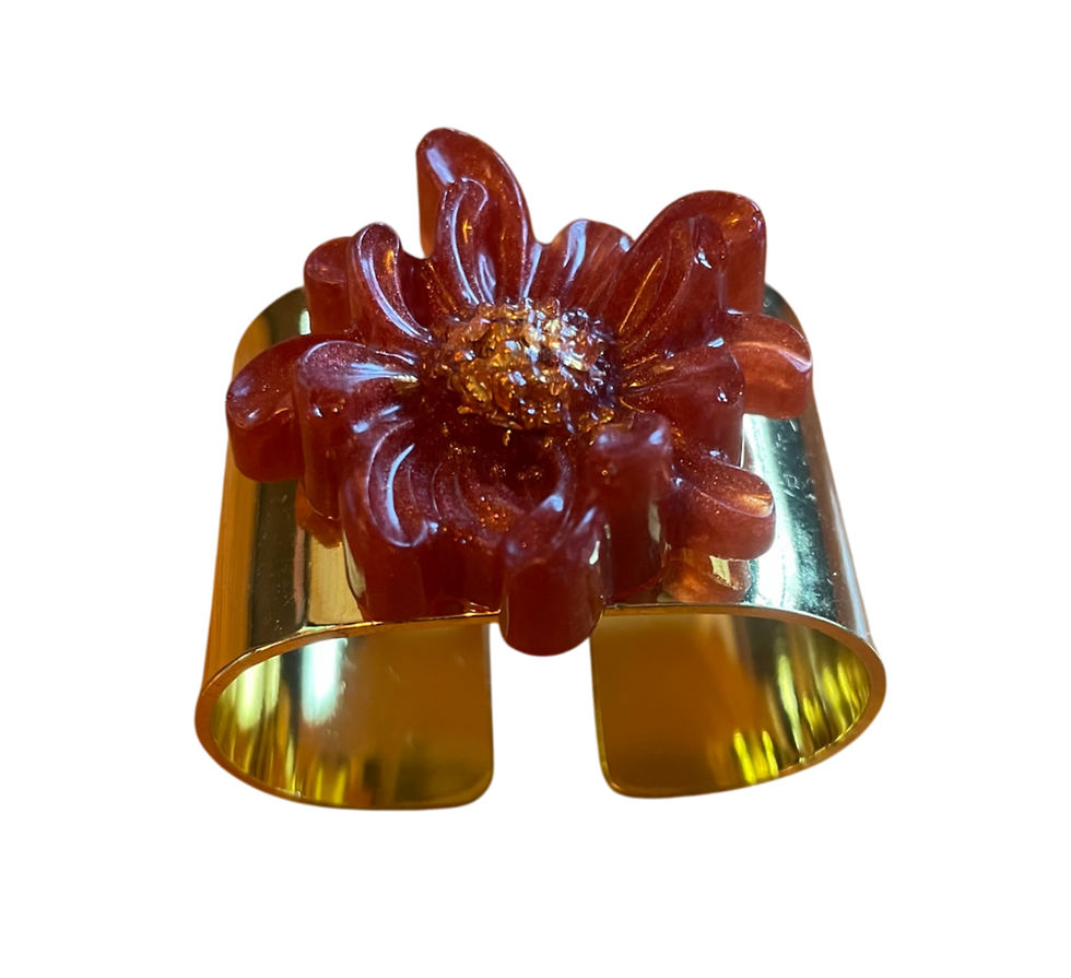 Thumbnail: Belsy &  Fay - Table Deco - Napkin Ring - Floral 2
