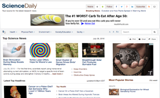Science Daily