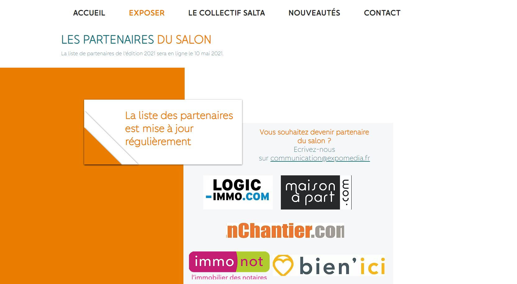 Votre clip vidéo sur le site internet du salon