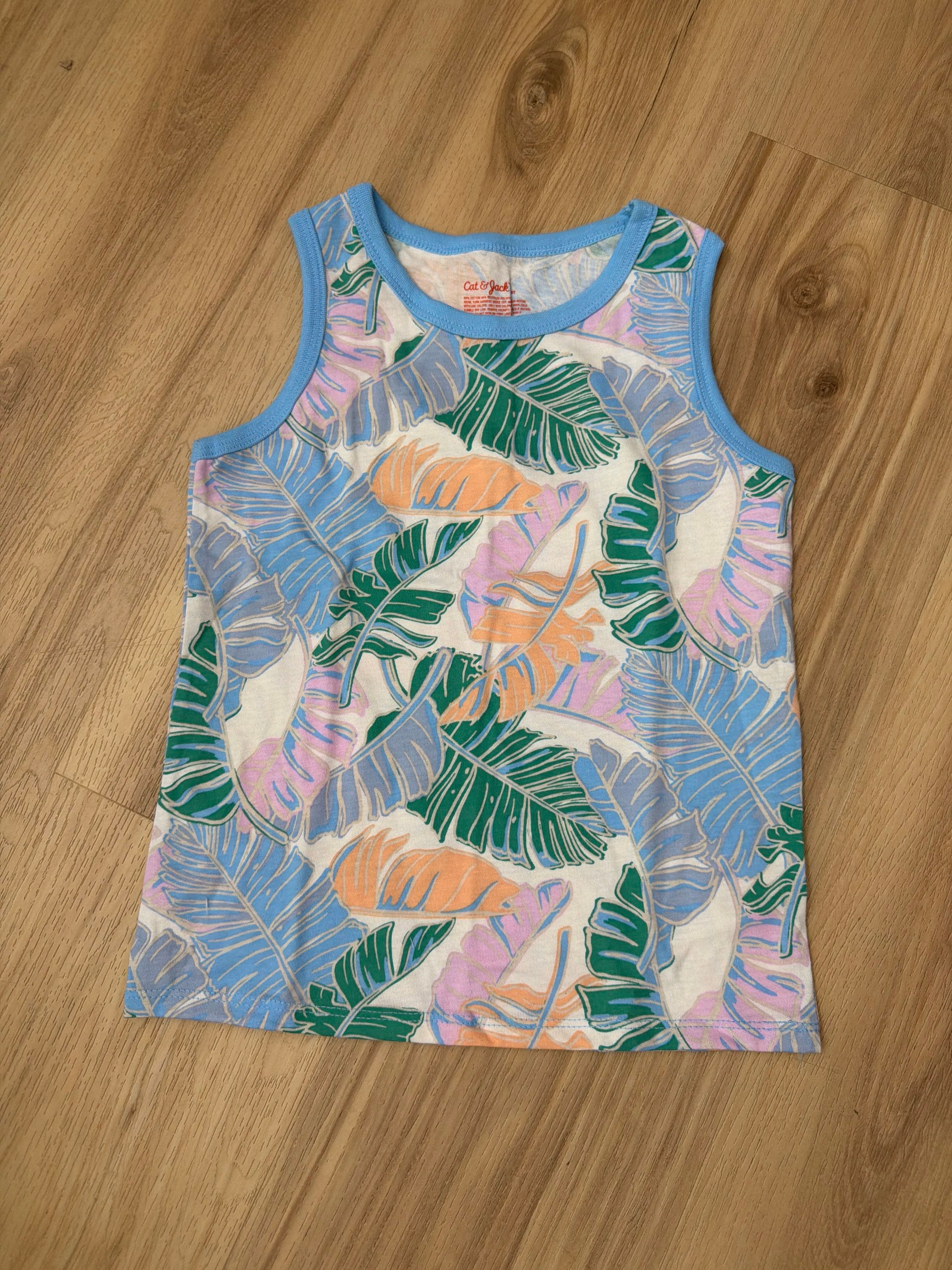 Cat & Jack Toddler Boys Cool Palm Tank 