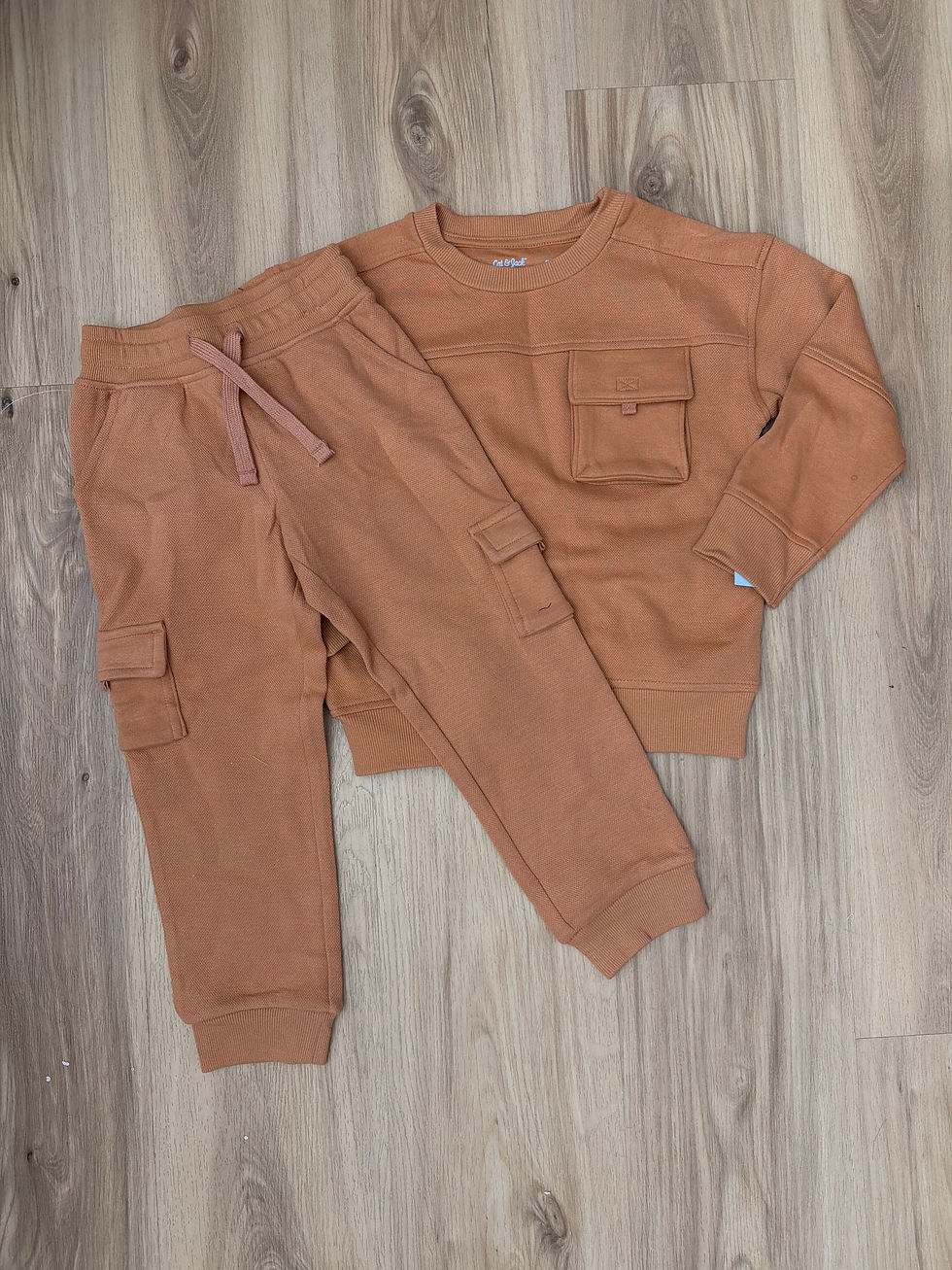 Thumbnail: Cat & Jack Toddler 2-Piece Cotton Cargo Set