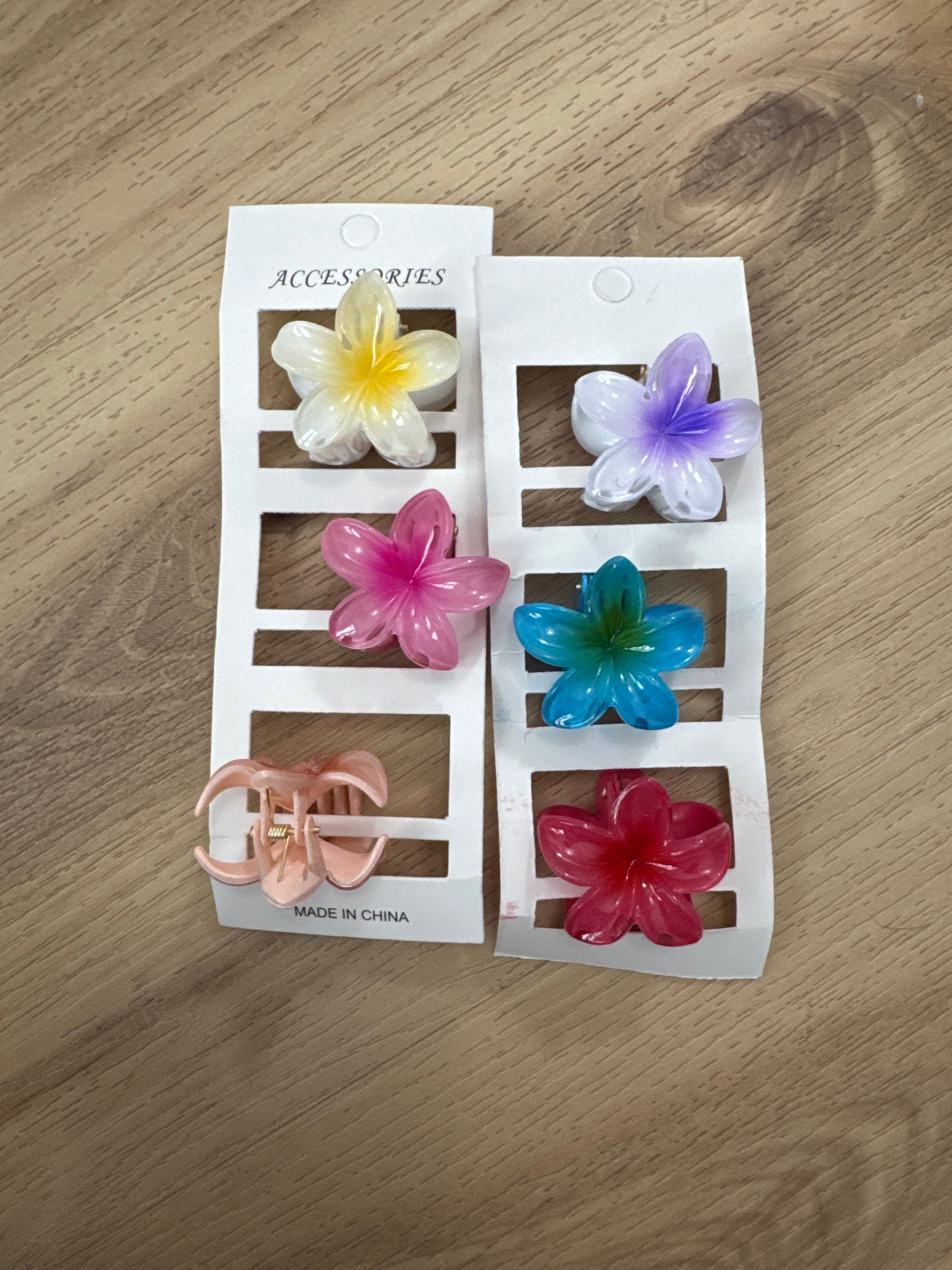 Flower Hair Clips
