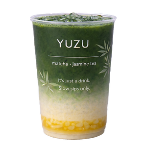Yuzu Matcha Latte |柚子抹茶ラテ