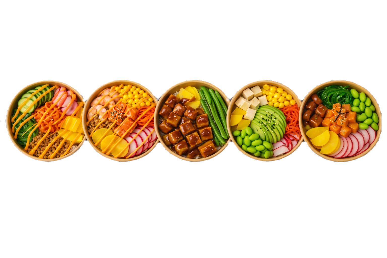 Arranged Food and Objects