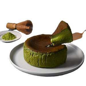 Matcha Basque Cheesecake|抹茶バスク風チーズケーキ