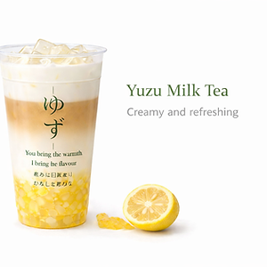 Yuzu Milk Tea|柚子ミルクティー