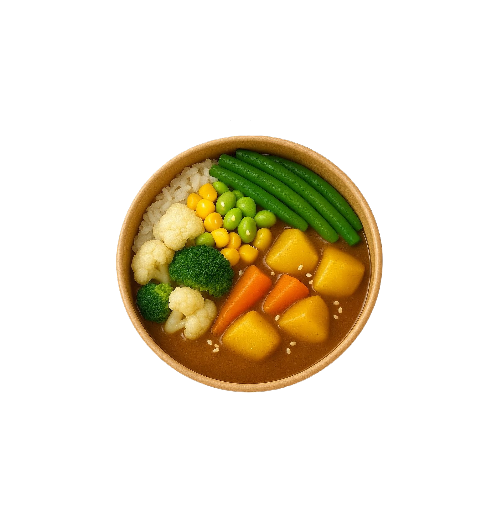 Arranged Food and Objects