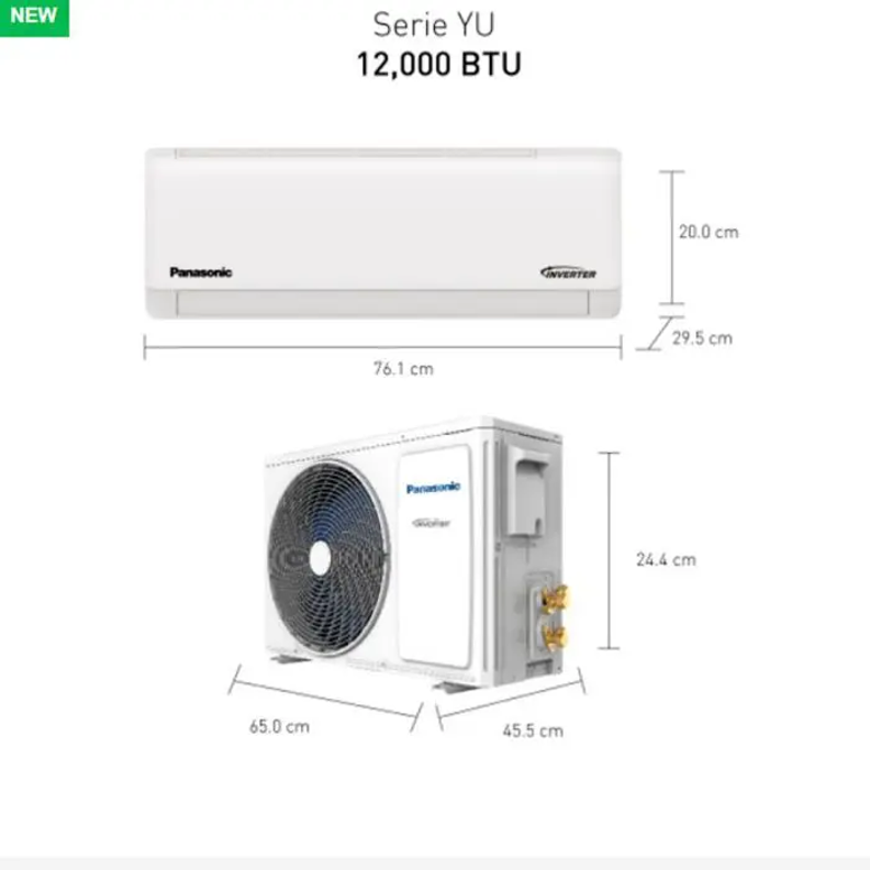 Miniatura: Panasonic Serie YU 12000 BTU