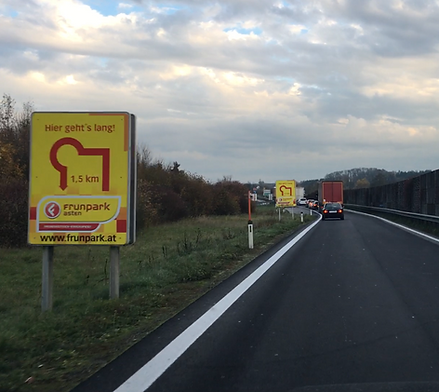 Autobahnwerbung AWP