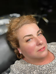Healed Nano Brows at Radiant Ink Torrance — soft, natural healed results on fair skin.