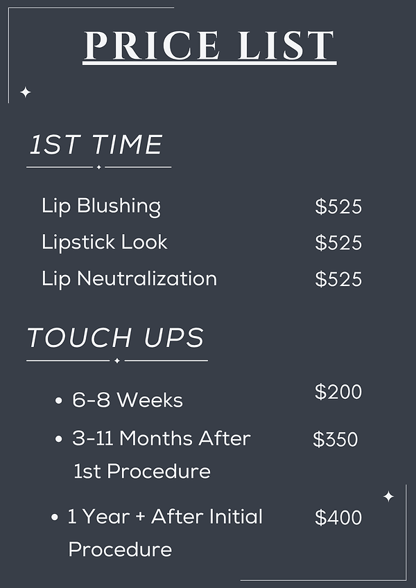 Lip PMU Pricing in Southern California