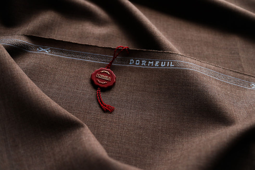 Brown Wool Dormeuil