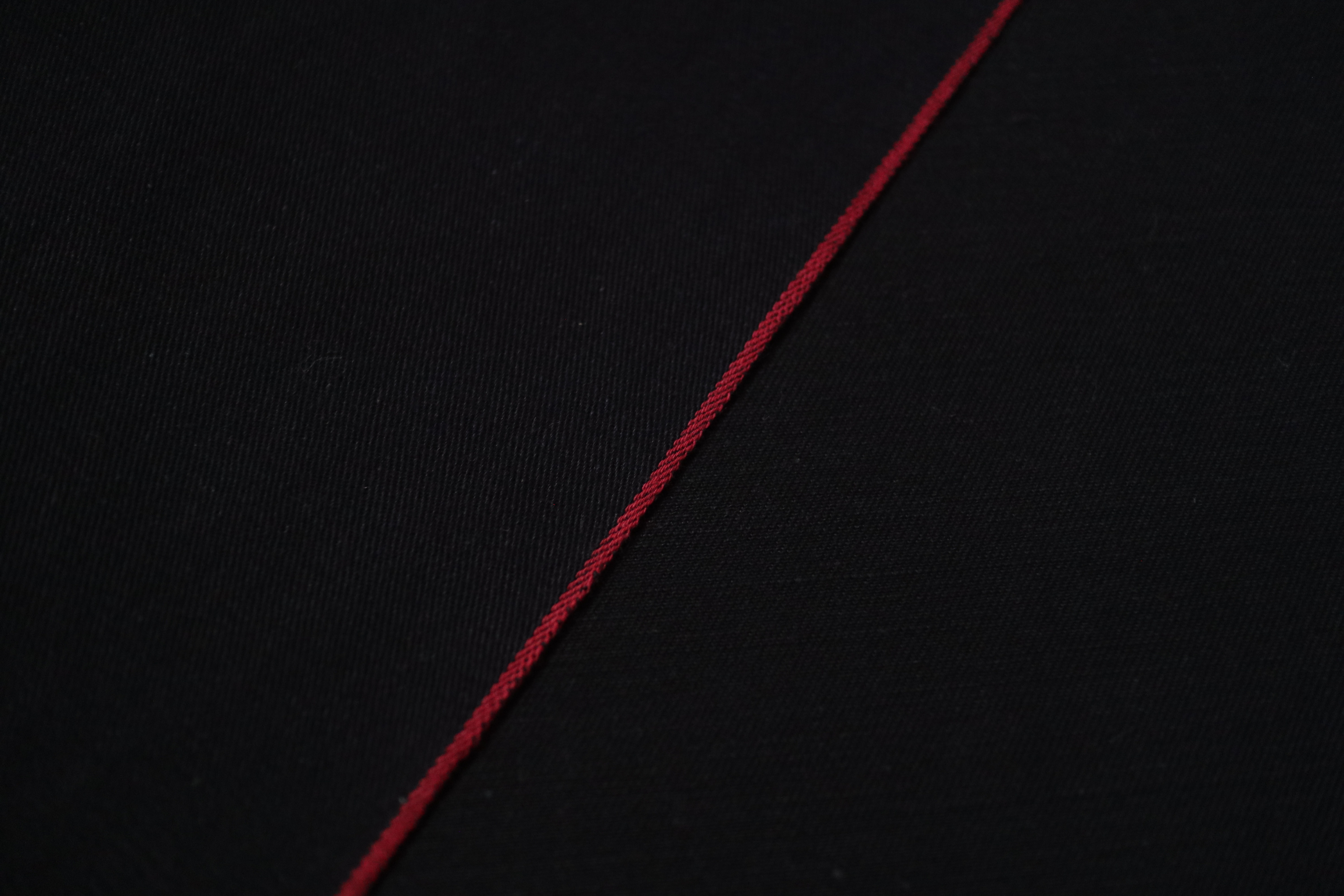 Black Selvedged Denim