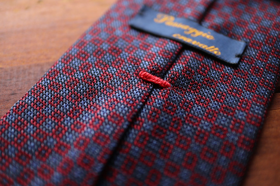 Thumbnail: Maroon Grenadine Silk Tie