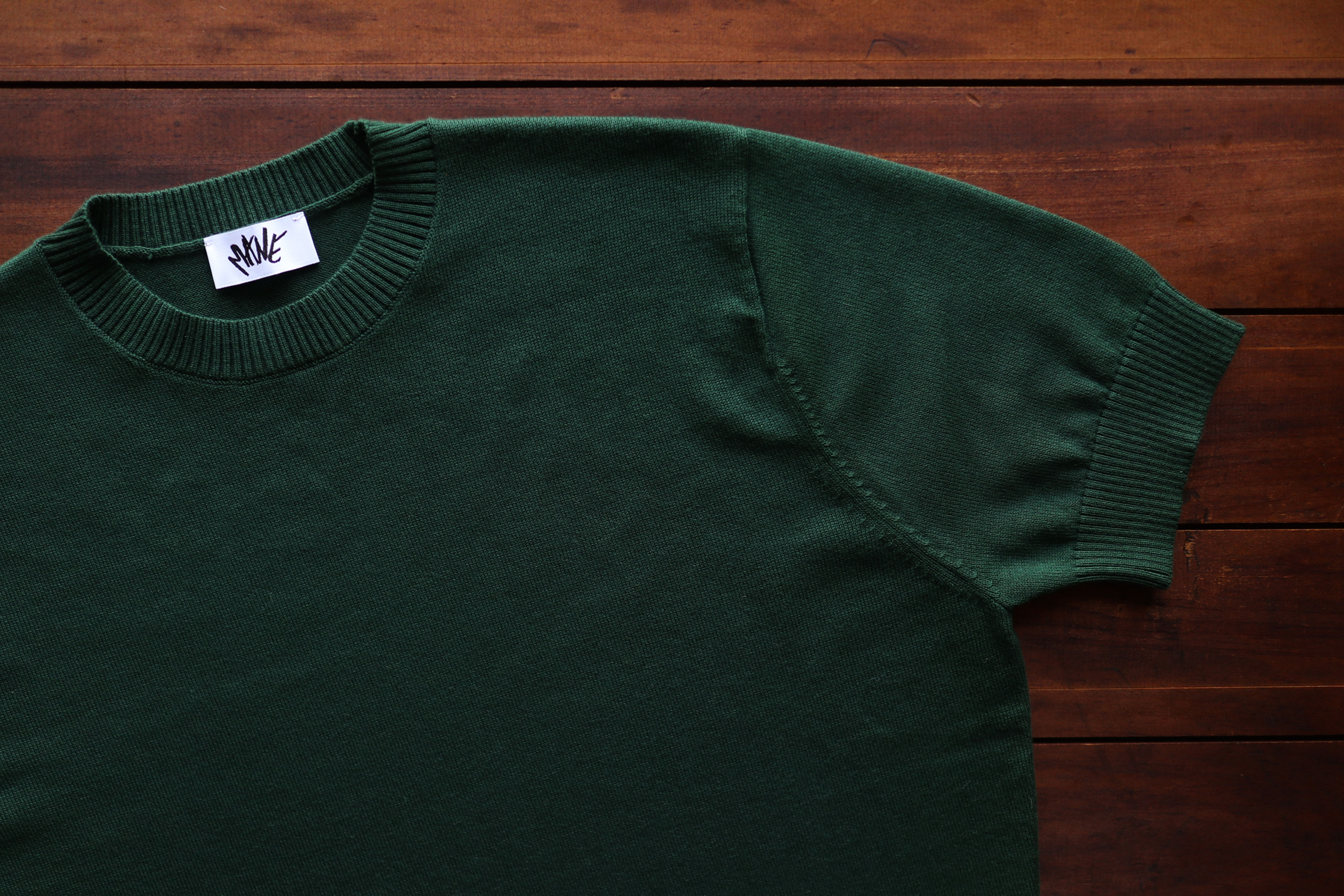 Green Knitted Tee