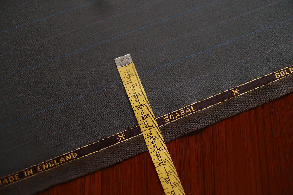 Thumbnail: Brown Pinstripes Scabal