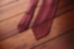 Maroon Grenadine Silk Tie