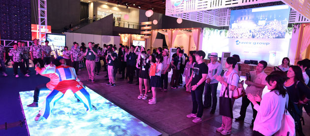 Interactive Led dance floor P10.4 from DGX プロダクト