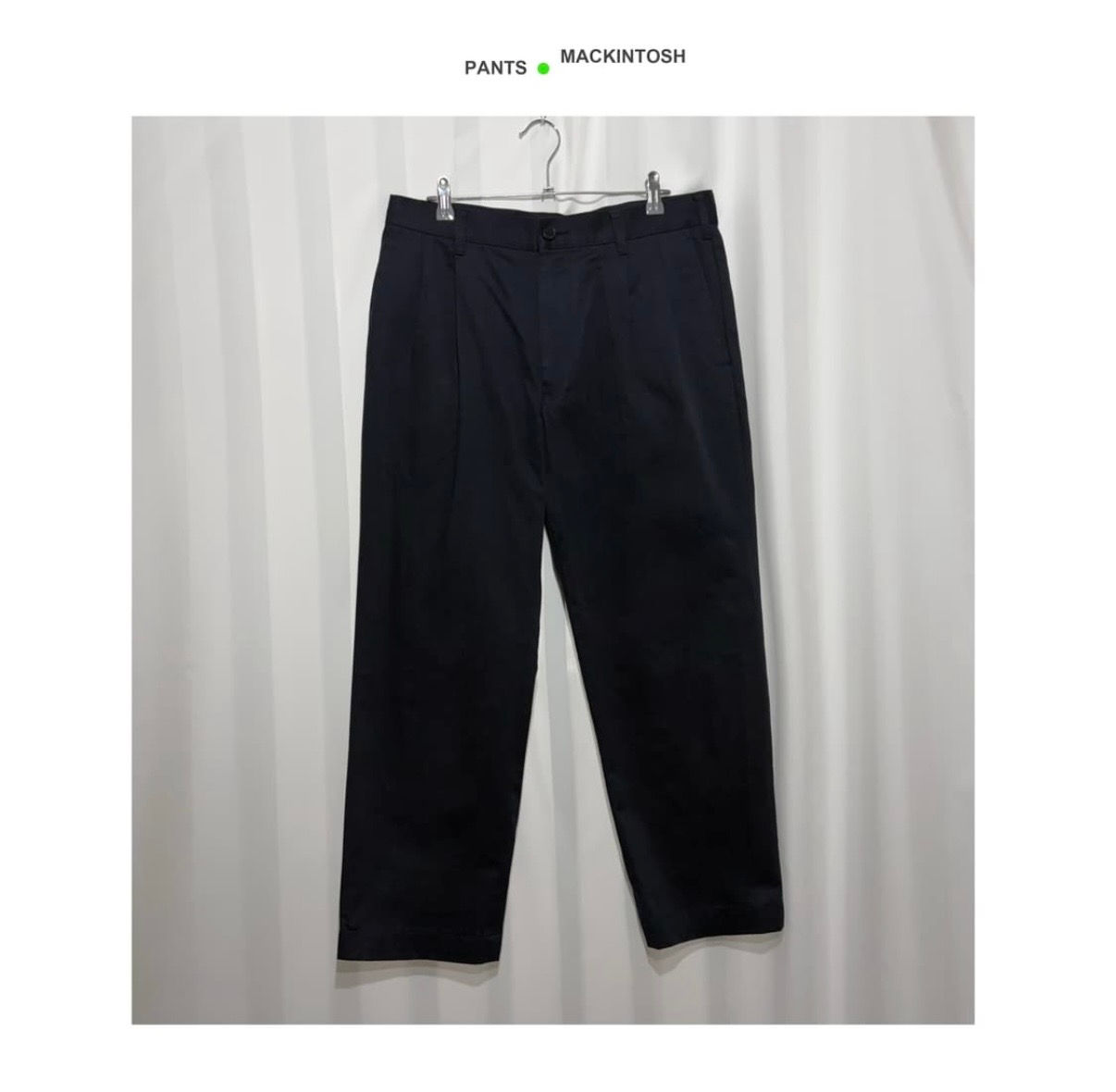 Mackintosh Wide Chino Pants