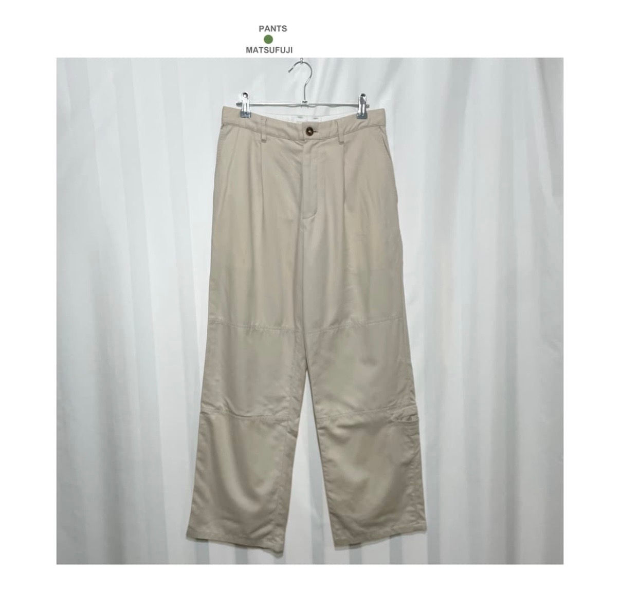 Matsufuji 21ss Pants