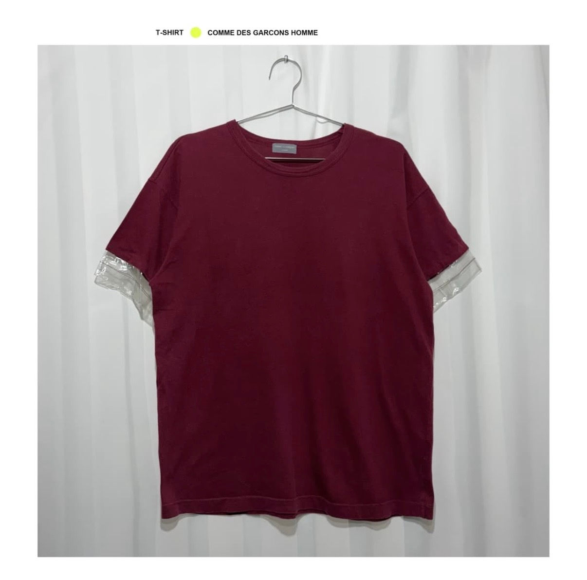 Commde des Garcons Tanaka Homme AD1996 T Shirts