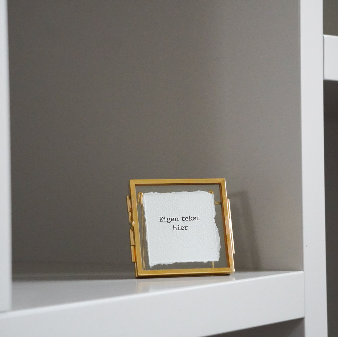 Eigen tekst | typewriter | staand