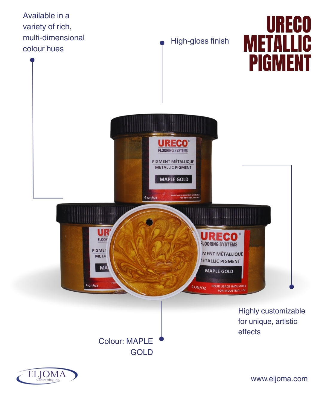 METALLIC PIGMENT - Maple Gold