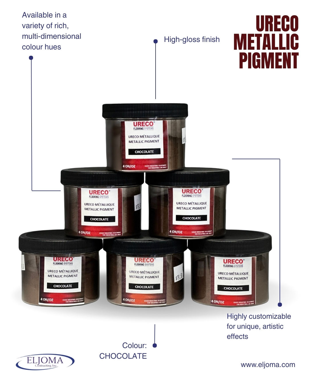 METALLIC PIGMENT - Chocolate