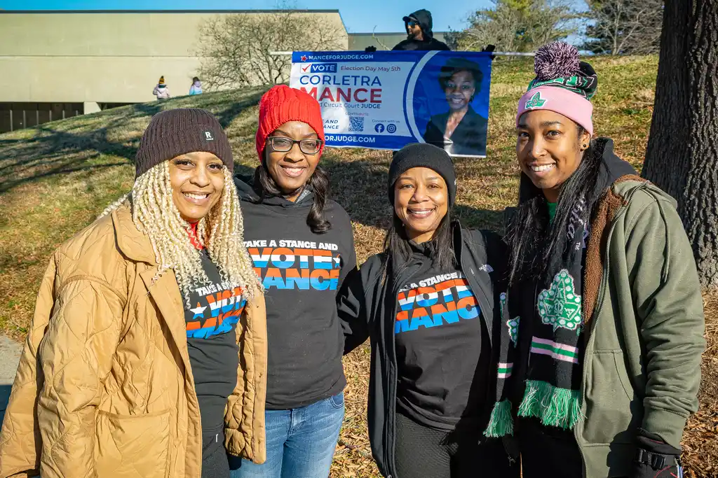Judge Mance in the community